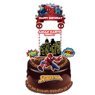 Spiderman Cake Topper DIY