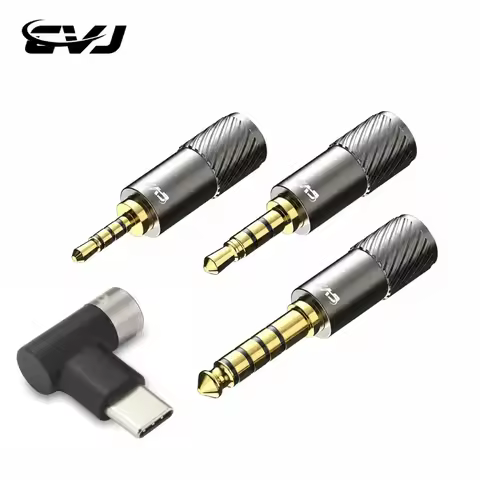 CVJ 2.5mm 3.5mm 4.4mm Type-C Plug For CVJ Earphone Cable Interchangeable Audio Plug High Quality for