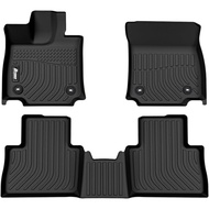 IKON MOTORSPORTS 3D TPE Floor Mats, Compatible with 2022-2025 Lexus NX250, NX350, All Weather Waterp
