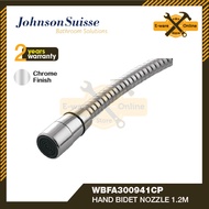 Johnson Suisse Hand Bidet Nozzle With 1.2m Flexible Hose Pipe Bidet Hose Shower Hose