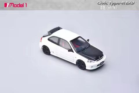PreSale Model One 1:64 Type-R Civic EK9 Die-Cast Car Model Miniature Gifts