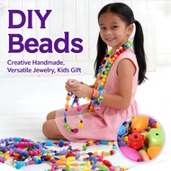 Design Montessori Toys Craft Kit for Fine Motor Skills Girls Necklace & Ring Toys Birthday Gifts Chi