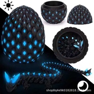 3D Printing Dragon Egg Set Decoration Joint Activity Crystal Dragon 3D Printing Dragon Toy Figure Ge