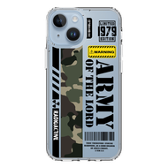 HI-SHIELD Stylish เคสใสกันกระแทก iPhone รุ่น Army1 [เคส iPhone17iPhone16iPhone15iPhone14iPhone13iPho