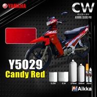 2K Paint 【 AIKKA Y5029 Candy Red 】 CANDY SERIES Color YAMAHA LC 125Z Motor Paint DIY Cat Bancuh