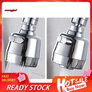 SUN_ Flexible Faucet Sprayer Extender Bendable Kitchen Sink Tap Rotary Filter Head
