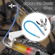 Lensent Car Grease Nozzle + 30cm hose Grease Coupler Heavy-Duty Quick Release Grease Gun Coupler Two