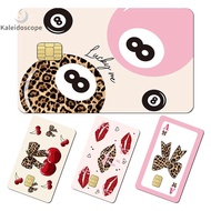 Kaleidoscope 4pcs Credit Card Stickers For Credit Card Skin Debit Card Sticker Personalized Bank Car