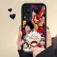 R8 One Piece Luffy Silicone Casing for VIVO Y51S V21E Y31 Y51A V21 Y73 Y51 Y33 Y53s 5G