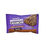 Lemonilo Brownies Cruunchy Milky Chocolate 18 gram - Snack Sehat Rendah Gluten - Snack Anak Cemilan 