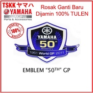 YAMAHA 50TH GP Edition Sticker Emblem 50th GP 55C-F1578-20-00