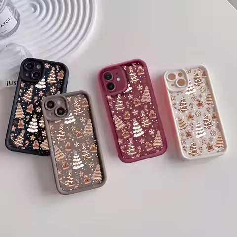 Christmas Phone Cases For OPPO A78 A79 A58 A18 A38 A98 A17 A16 A15 A16K A53 A33 A32 A74 A95 A54 A55 
