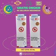 VET OTIC 10 ML - For Ear Mite Drops/Earmites for Cats Dogs Rabbits