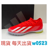 adidas Football Boots X CRAZYFAST LEAGUE TF Outdoor Turf Plastic Spikes Socks Type IF0699