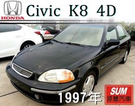 1997年 Honda 本田 Civic K8 1.6 自排 原廠黑色 VTEC 可變汽門 全車原廠 無改裝 無惡操