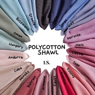 POLYCOTTON SHAWL 2 METER