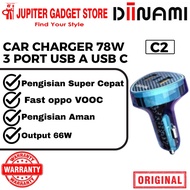 Car Charger 66W Dinami C2 3 Output