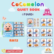 Cocomelon Quiet Book | Busy Book | Kid ( Food)