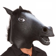richshopman หน้ากากคอสเพลย์ หน้ากากม้า Horse face mask Cosplay หน้ากากสยองขวัญ หน้ากากฮาโลวีน party 
