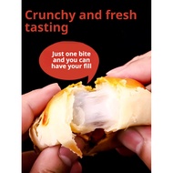 【Low Sugar & Low Carb】JS- Whole Duck Egg Yolk Pastry / Low Carb Egg Tart / Keto-Friendly Snacks / He