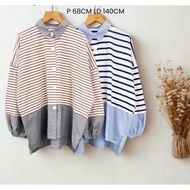 CUTTIE STRIPE BLOUSE BY FOI