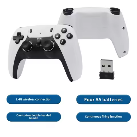 Wireless Gaming Controller For PS1 PS2 PS3 PC Android Wireless Controller Video Game Handheld Game C