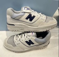 🐻‍❄️New Balance NB 550 耐磨透氣 低幫 復古籃球鞋 男女同款 白灰藍色