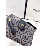 Blue 15X10 Size 30% Discount Sheepskin Ladies Short Wallet Handbag