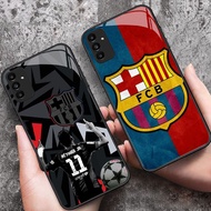 DK-65 FC Barcelona HD Glass Casing for Samsung A05S A35 A55 A24 A14 A15 A04S A34 A25 M15 A54 S21 FE 