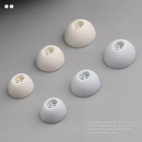 6Pcs Silicone Ear Tips for OPPO ENCO Free4 True Wireless Earbuds Eartips Enco Free 4 TWS Tips Headph