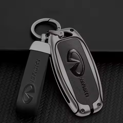 Zinc Alloy Car Remote Key Full Cover Case Fob For Infiniti Q50 Q60 Q70 QX50 QX60 QX70 G25 EX FX JX35