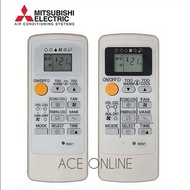 MITSUBISHI AIR CONDITIONING  REMOTE CONTROL For MP04B MPO4A MP2B MP07A MH08B ...