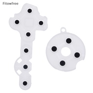 Fitow 2pcs/set Transparent controller conductive rubber pad contact pad for XBOX360 FE