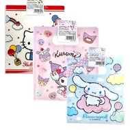 Small Auditorium Sanrio Flat Mouth Bag 3 Items Set S (Copper Plate Items) Kitty Big Ear Dog Kuromi