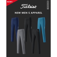 [Titleist] Autumn Golf Men's Trousers Medium Thick Straight Quick-Drying Leisure Outdoor Sports CK01