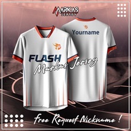 JERSEY TEAM FLASH ESPORTS NEW 2025 MPL SG SEASON 9 MSC 2025 EWC 2025 MOBILE LEGENDS FREEFIRE HONOR O