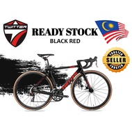 READY STOCK TWITTER THUNDER C BRAKE CARBON FIBER ROAD BIKE RETROSPEC