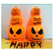 3-Tier Hanging Pumpkin with Light 1686-18