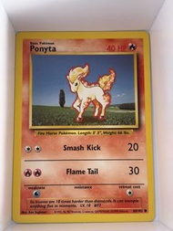 Pokemon Card ponyta 1999