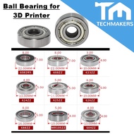 608ZZ 623ZZ 624ZZ 625ZZ 626ZZ Ball Bearing for 3D Printer XYZ Axis Techmakers