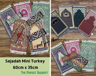 Sejadah Exclusive Mini Turkey 60cm x 35cm