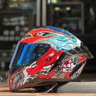 ID ZERO หมวกเต็มใบชิวแว่น 2 ชั้น นวมแน่นกระชับ มีชิวแถมให้ฟรี