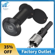 220-Degree Solid Peep Holes for Door with 16mm Drill Bit,0.63in Door Peephole for Door Thick From 1-