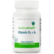 Vitamin D3 + K2 | 5000 IU of D3 (as cholecalciferol) for Optimal Calcium Absorption | 100 mcg of K2 
