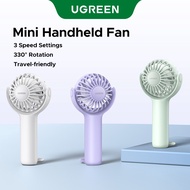 UGREEN Mini Fan 3-Speed 330° Rotatable Strong Wind Adjustable Portable Pocket Fan