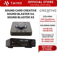 Sound card Creative sound Blaster X4, Sound Blaster X5 - Genuine product