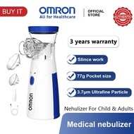 OMRON Portable Nebulizer Rechargeable Inhaler Nebulizer For Asthma Kids Adult Nebulizer Machine