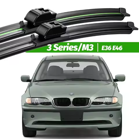 For BMW 3 Series M3 E36 E46 1991-2006 2pcs Front Windshield Wiper Blades 1996 1998 2000 2003 2005 Wi