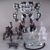 Transformers MHZ Toys MH-02 MH02 Acousticwave Soundwave With Bonus Transparent Laserbeak and Ravage