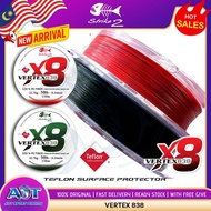 STRIKE-2 VERTEX X8 BRAIDED LINE 150M/ 300M TEFLON COATING